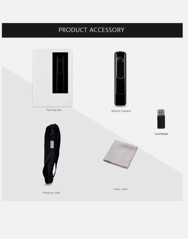 Mini Body Camera HD 1080P Portable Video Audio Recorder USB gallery