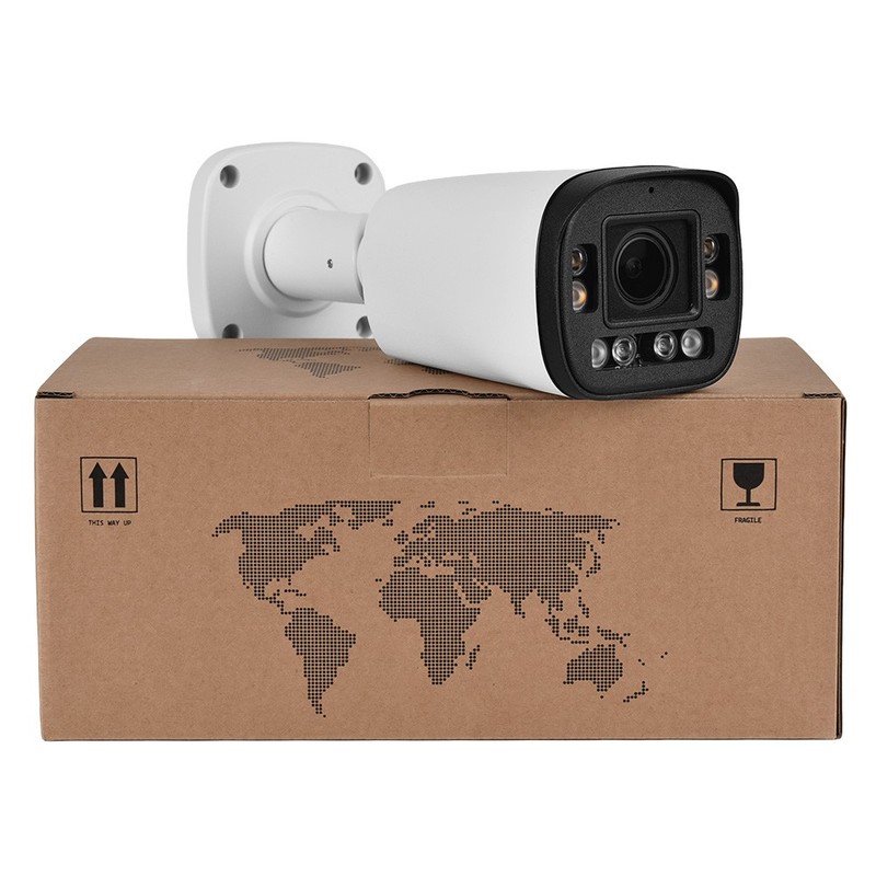 VIKYLIN 8MP 4K 5X ZOOM Bullet IP Camera Full Color IR 2-Way Audio Dual Light POE gallery