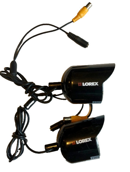 Lorex MC6950 Security Camera High Resolution Color Indoor Outdoor FOR PARTS 2PC gallery