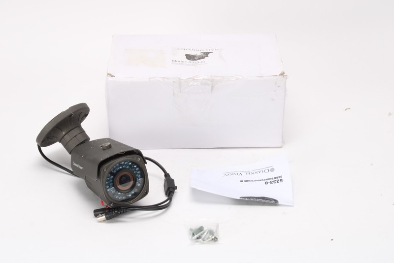 Channel Vision 6333-0 960H Bullet Camera With Manual and Box - Fair Condition