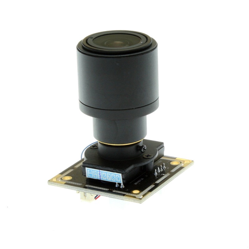 720P Webcam w/ 2.8-12mm Varifocal Lens CMOS OV9712 USB Camera Board MJPEG/YUY2 gallery