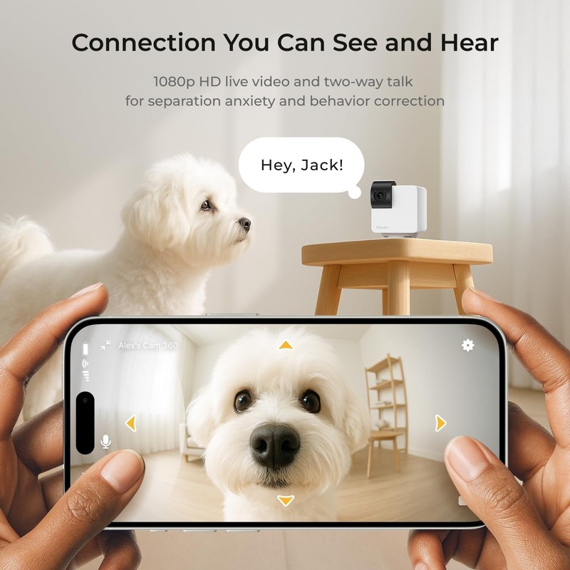 Petcube Cam 360 The Pack of 3 Camera | Ultimate Interactive WiFi Pet and Home... gallery