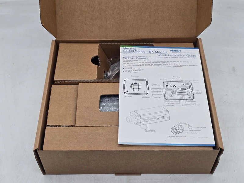 NEW Verint S5003BX-DN IP Network Camera VGA Nextiva S5000 BX 12V gallery