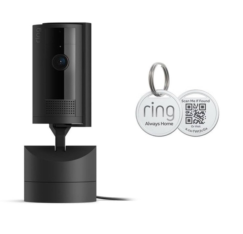 Ring Stick Up Cam 1080p Wi-Fi Indoor/Outdoor Two-Way Audio Privacy Cover Alexa