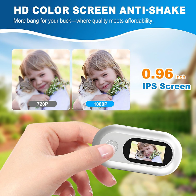 1080P Cat Camera Collar - Wireless Mini Sport Cam with Video Recording, Small Ac gallery
