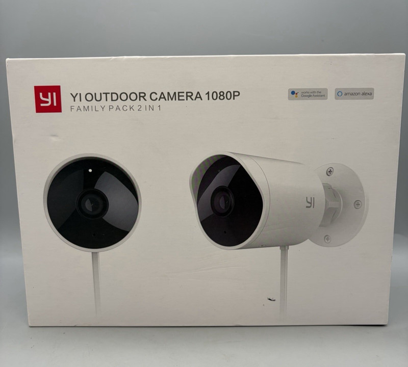 Yi Outdoor Security Cameras 1080p Family Pack – Set of 2