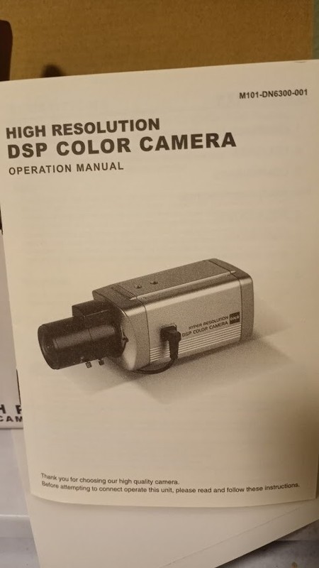 NEW Everfocus EQ700 CCD Color Camera surveillance CCTV Ghost Hunting (47) gallery