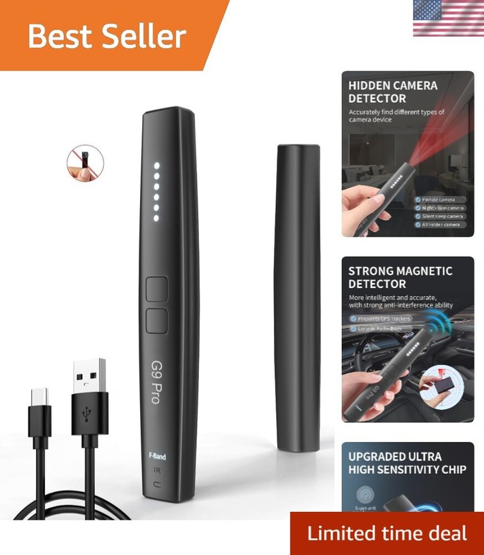 Hidden Camera Detectors, Bug Detector with Vibration Sound Alarm, Hidden Devi…