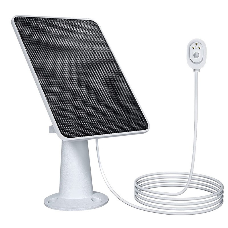 10ft cable-4W-5V Solar Panel Charger for Ring Camera Spotlight & Stick Up Cam gallery