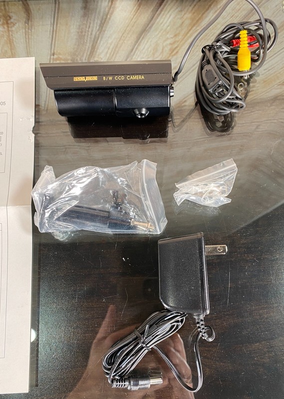 Speco CVC-1705 B/W Weatherproof Varifocal Bullet Camera Indoor/Out 4-9mm Lens gallery
