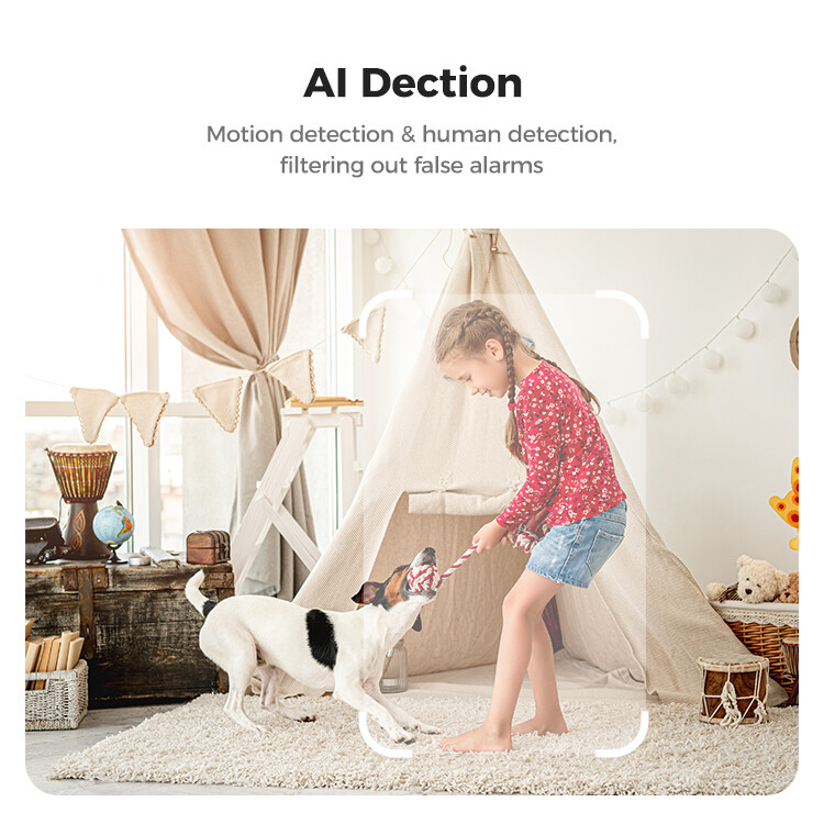 Indoor Camera Alarm Clock WiFi 1080P Motion Detection Night Vision 2 Way Talk gallery