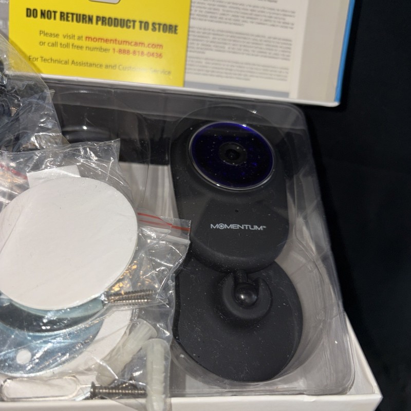 Momentum 1 Wi-Fi Video Camera, Black gallery