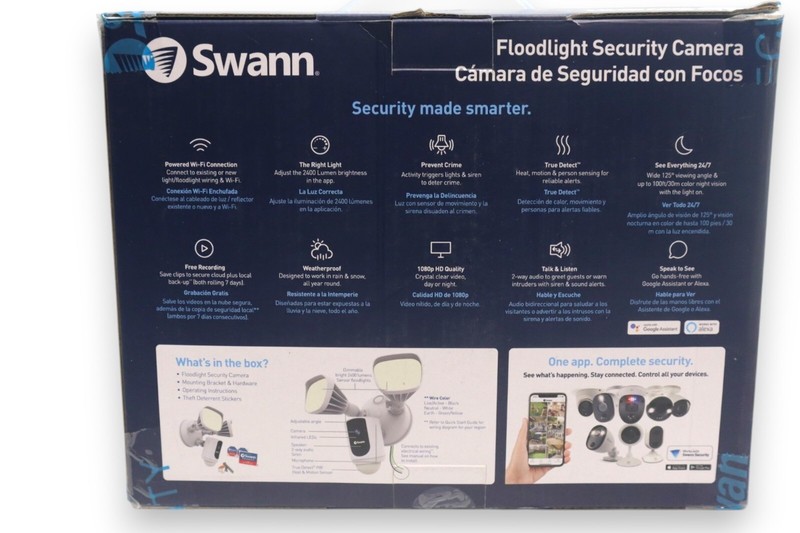 Swann Floodlight Security Camera - SWWHD-FLOCAMW gallery