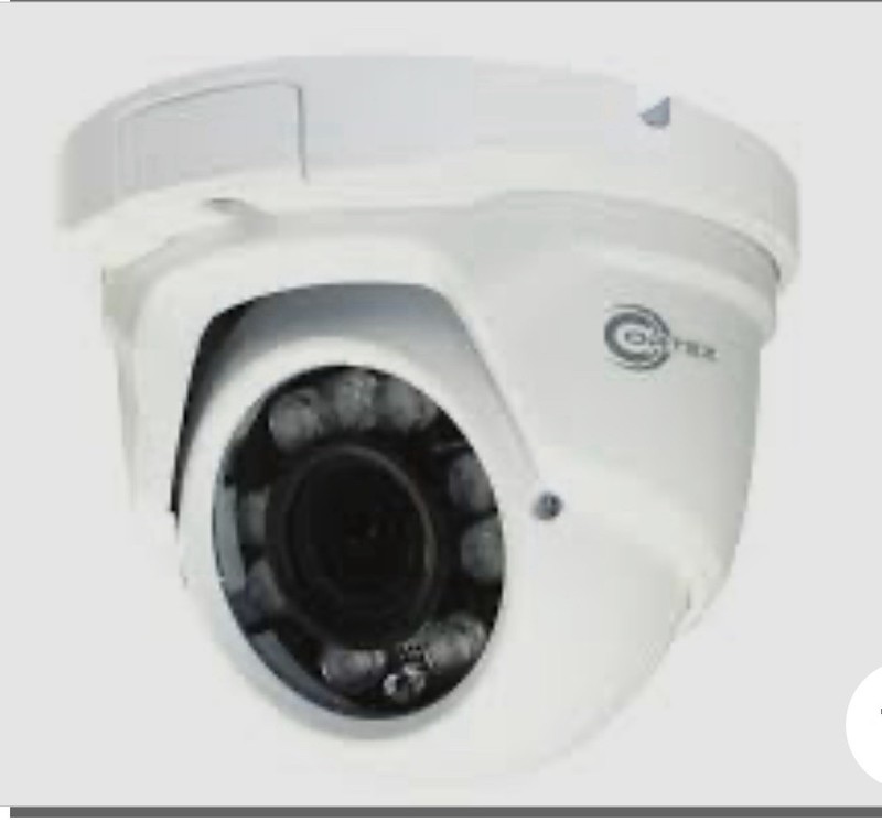 EX-SDI 4MP Security Turret Dome Camera with Varifocal Lens and Dragonfire IR