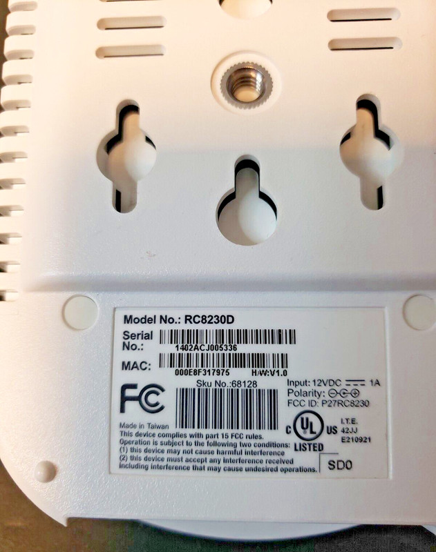 Wireless Indoor Security Camera Sercomm IPDigital Net Motion Detection Part/Res gallery