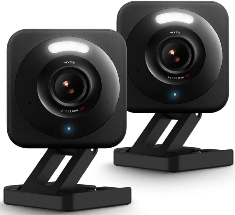Weatherproof Security Cameras - 2.5K QHD with 512GB Local Storage 2 Pack gallery
