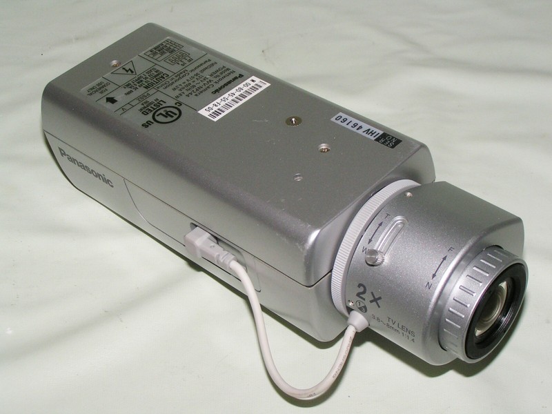 Lot of 5 PANASONIC i-Pro WV-NP244 CCTV 3.8-8mm IP NETWORK Security Cameras