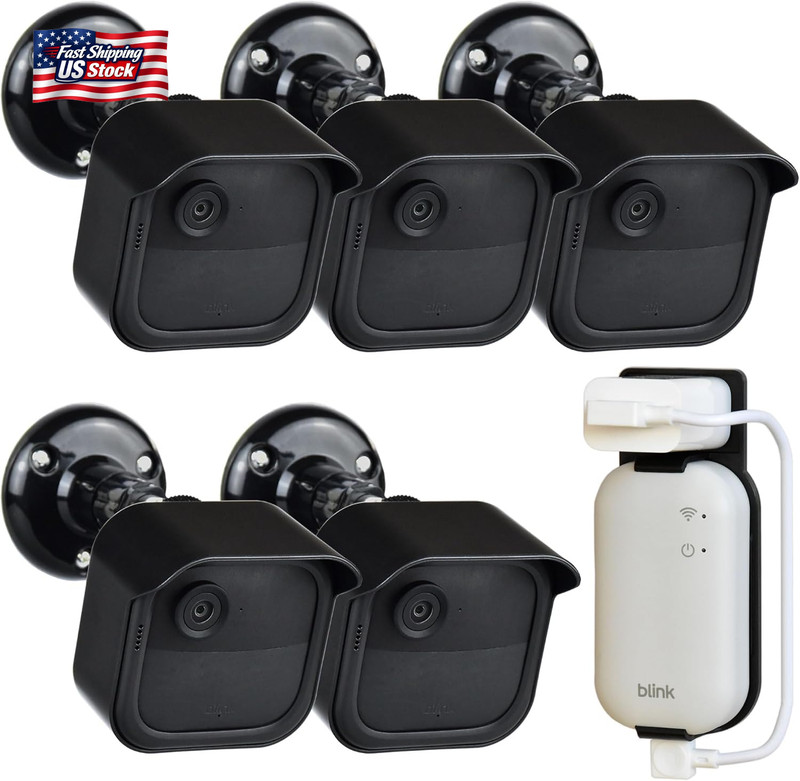 All New Blink Outdoor 4Th & 3Rd Gen Camera Mount Bracket,5 Pack Full Weather Pro