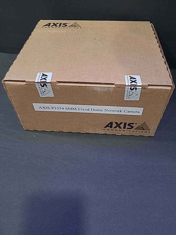 AXIS P3354 6MM Fixed Dome Network Camera 0465-001 New Open Box