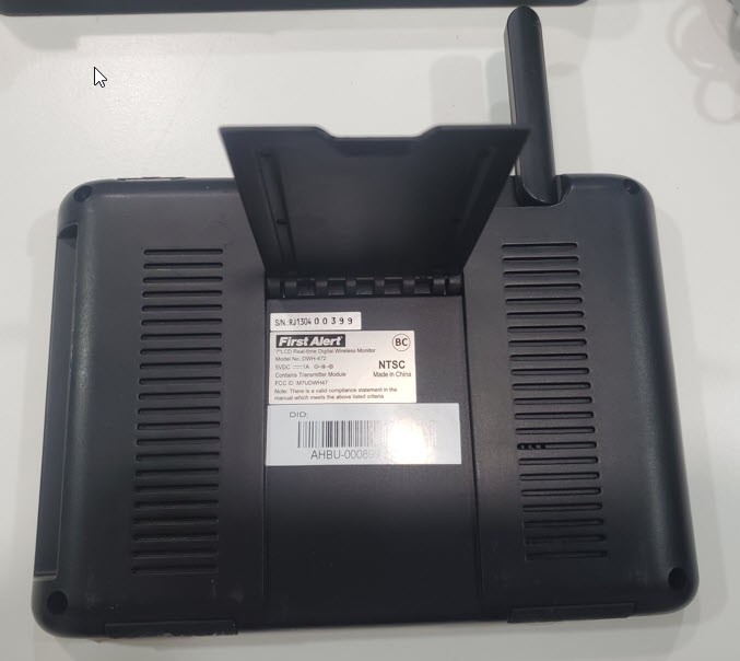 First Alert 7” Real-time Digital Wireless Monitor Touchscreen DWS-472 gallery