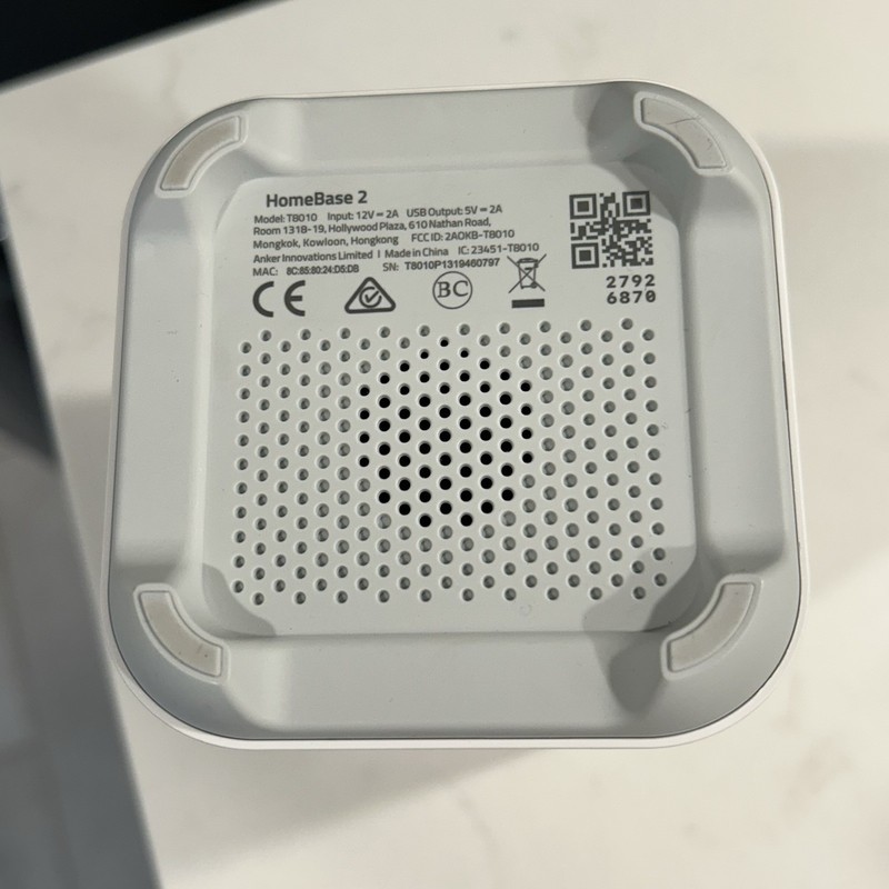 Eufy HomeBase 2 Wi-Fi Base Station White T8010 gallery