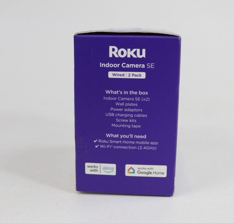 Roku Indoor Camera for Home Security, 2-Pack - Wired Security Camera with 1080p gallery