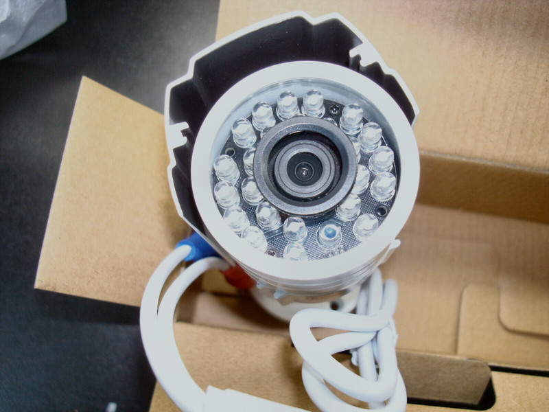 Zosi 1AK-2111N White Day Night Security Bullet Camera w/ 24IRs for Night Vision gallery