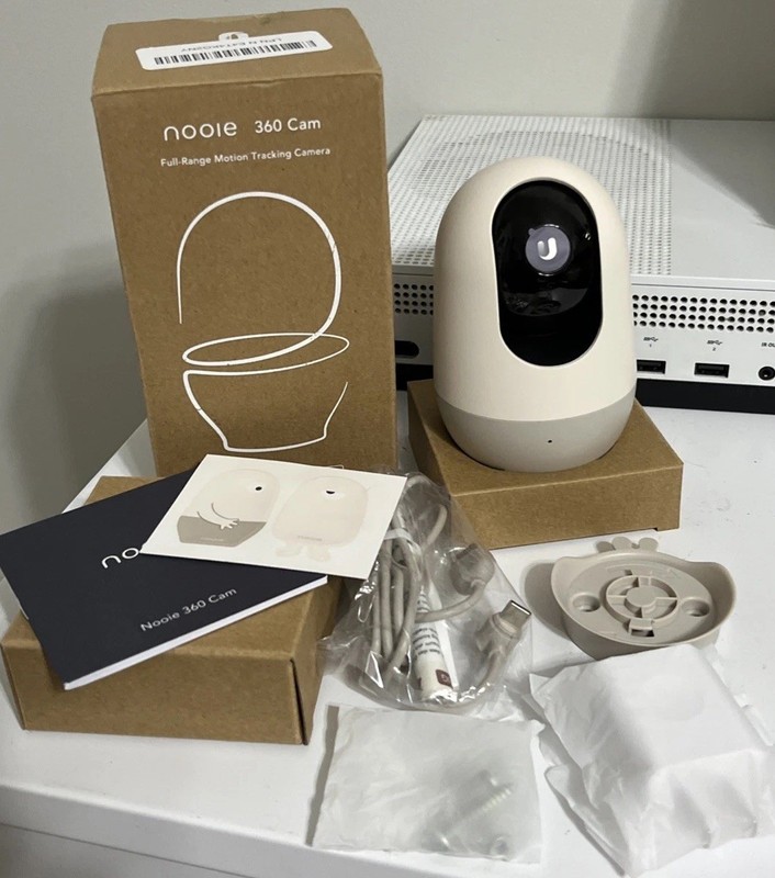 Nooie Cam 360 1080p Full HD Indoor Wi-Fi Smart 360° Pan Baby Monitor Security