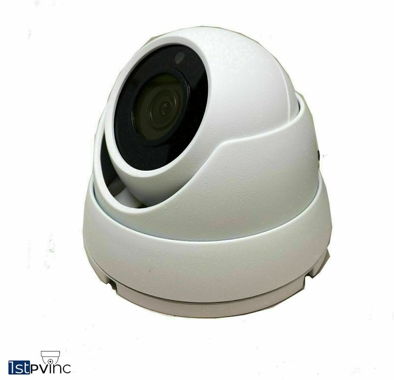 1PV 1080P HD Security Dome Camera 3.6mm Fixed Lens TVI CVI AHD Analog In/Outdoor gallery
