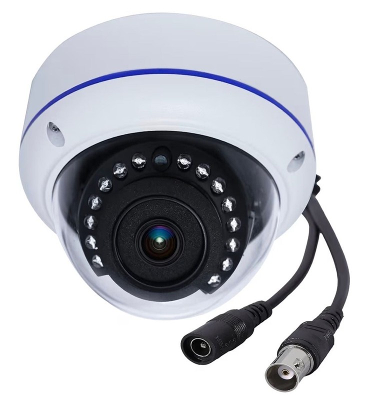 DCSEC 5MP 180 Degree Wide Angle 4-in-1 Analog HD Dome Security Camera