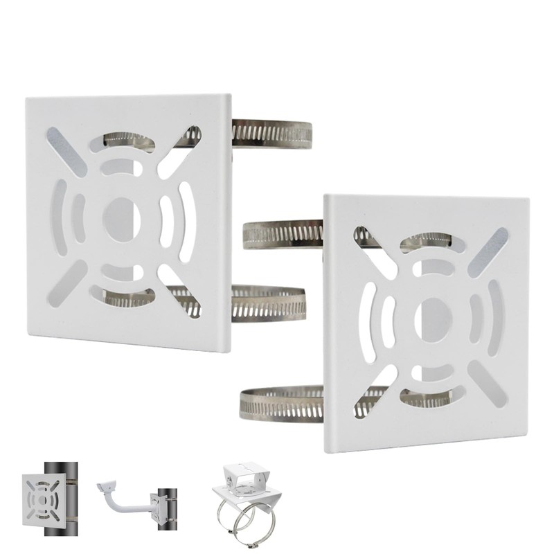 2pcs Universal Wall Mounting Bracket with 4 Loops