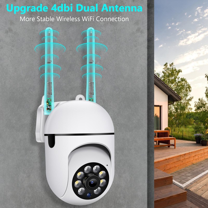 1080P Wireless Security Camera System Outdoor Indoor 5G Wifi Night Vision Camera gallery