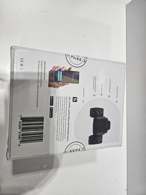Moorebot Scout The Tiny AI-Powered Mobile Robot for Home Monitoring NEW UNOPENED gallery