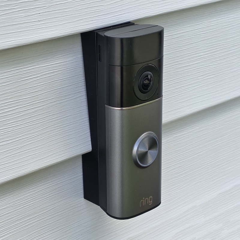 Ring Battery Doorbell (new model) Retinal 2K No Drill Vinyl Siding Mount Bracket gallery