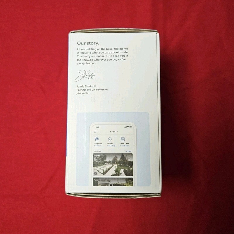 Ring Wired Doorbell Plus, SILVER, Retinal 2K New+Sealed gallery