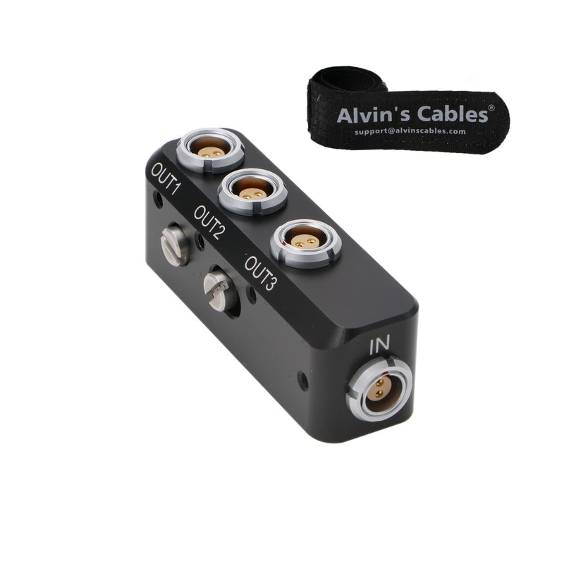 4X 2 Pin in/Out 0B 302 Mini Splitter Cable 2 Pin Female in to 3X 0B 2Pin Fema…