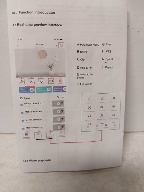 Wifi Smart Camera 4G resoution video security technology open box gallery
