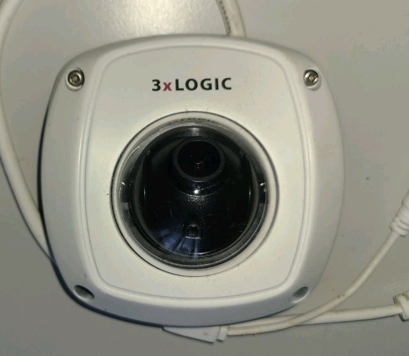3xLOGIC VSX-2MP-D2-RF 2MP IP Indoor Dome Camera With Pendant Mount Bracket Base