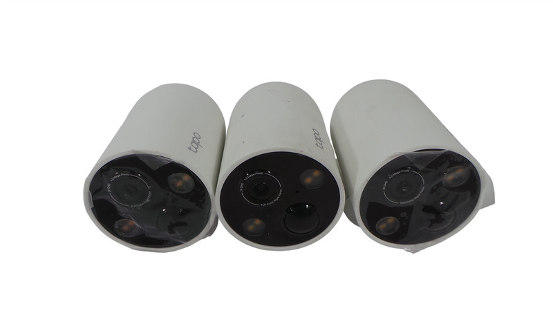 Lot of 3 TP-Link Tapo TC85 2K Smart Wire-Free Security Camera - Free Shipping