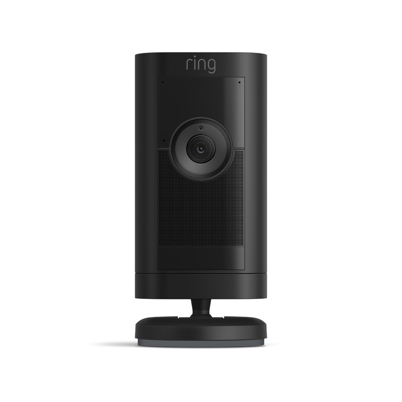 Ring Stick Up Cam Battery – Indoor/Outdoor Smart Security Camera, Black