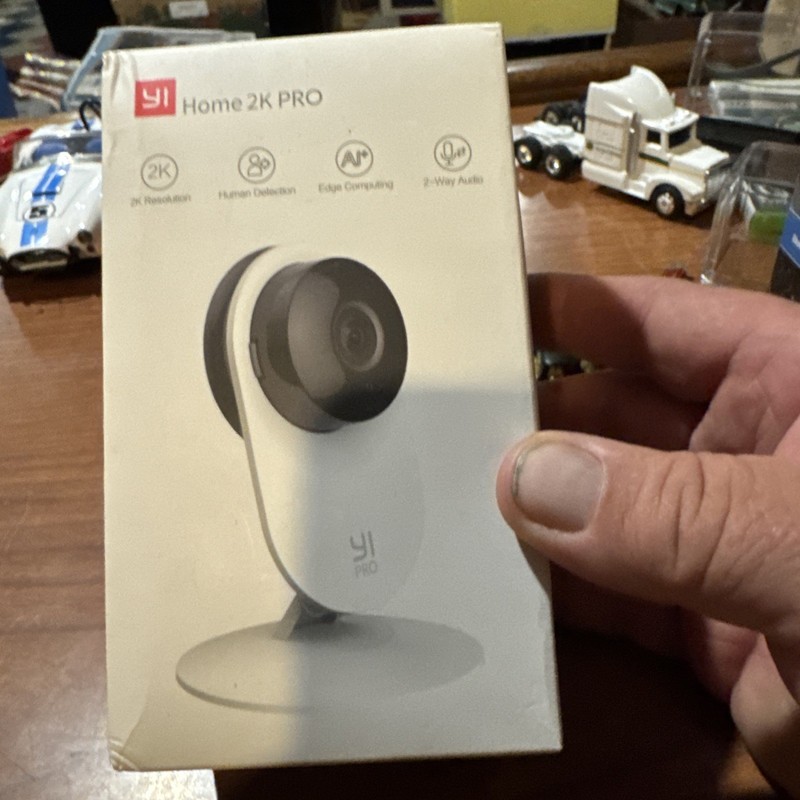 YI Home 2K Pro Indoor Wi-Fi IP Camera 2-Way Audio Night Vision Human Detect New