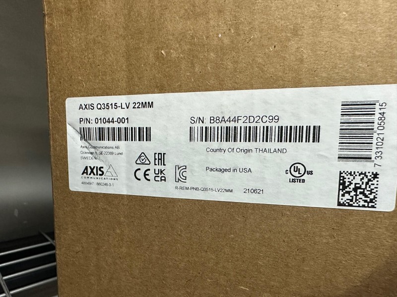Axis Q3515-LV 22mm Security Dome Camera (01044-001) | OPEN BOX gallery