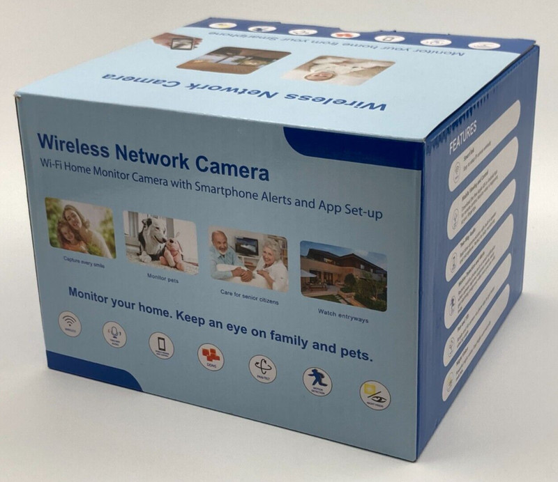 Wireless Network Wi-Fi Home Monitor Camera with Smartphone Alerts & App Set-Up gallery
