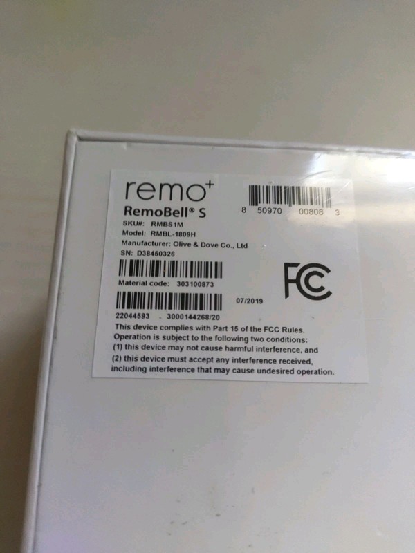 Remo+ RemoBell S WiFi Video Doorbell Hardwired Camera new RMBL-1809H gallery
