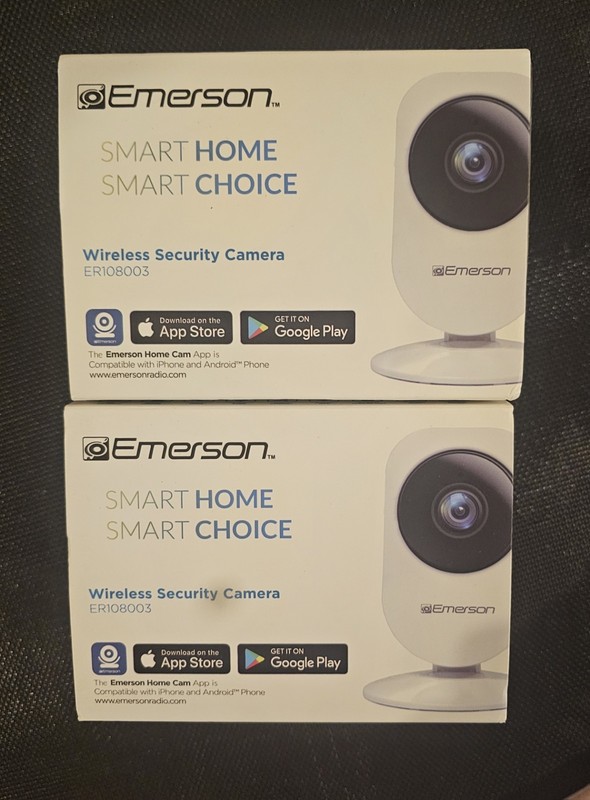 Emerson Wireless Security Camera ER108003 (2 Units)