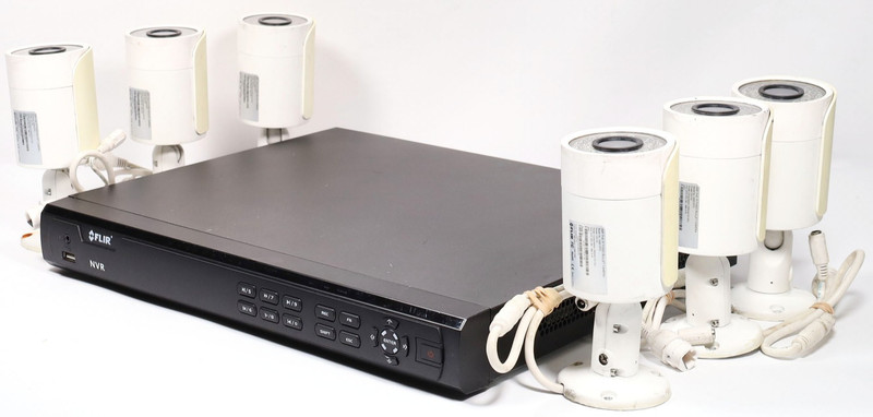 Bundle of FLIR Surveillance Equipment with 8TB Storage