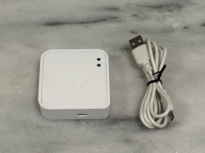 Blink OEM Indoor Security Camera Sync (Model BSM00201U) w/ Cables *TESTED* white