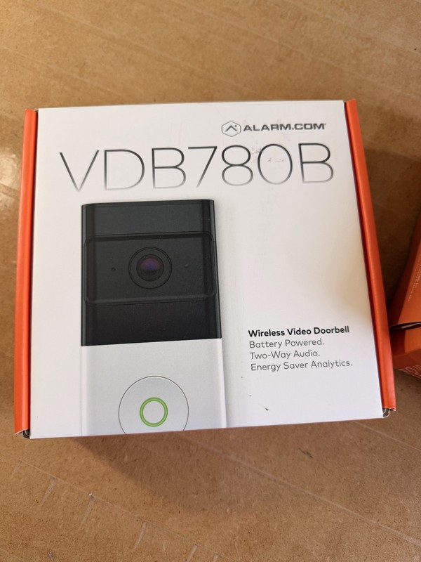 Alarm.com Bundle ADC-VDB780B Wireless Doorbell + Smart Chime + ADC-V522IR Camera gallery