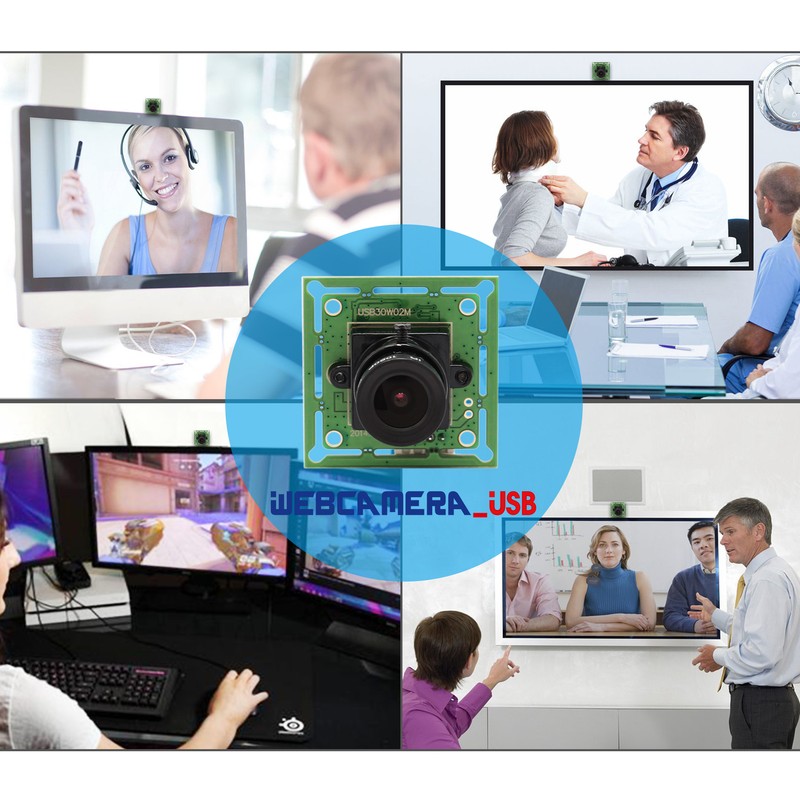 VGA Security USB Camera Module w/ 3.6mm Lens High Speed 60fps Mini OV7725 Webcam gallery