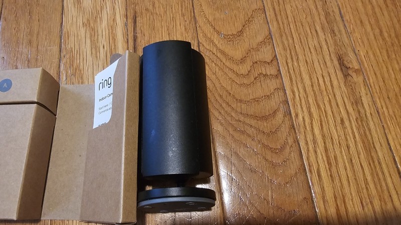 Ring Indoor Cam 2nd Generation 1080p Wi-Fi Black + 1st Gen 10ft Power Adapter gallery